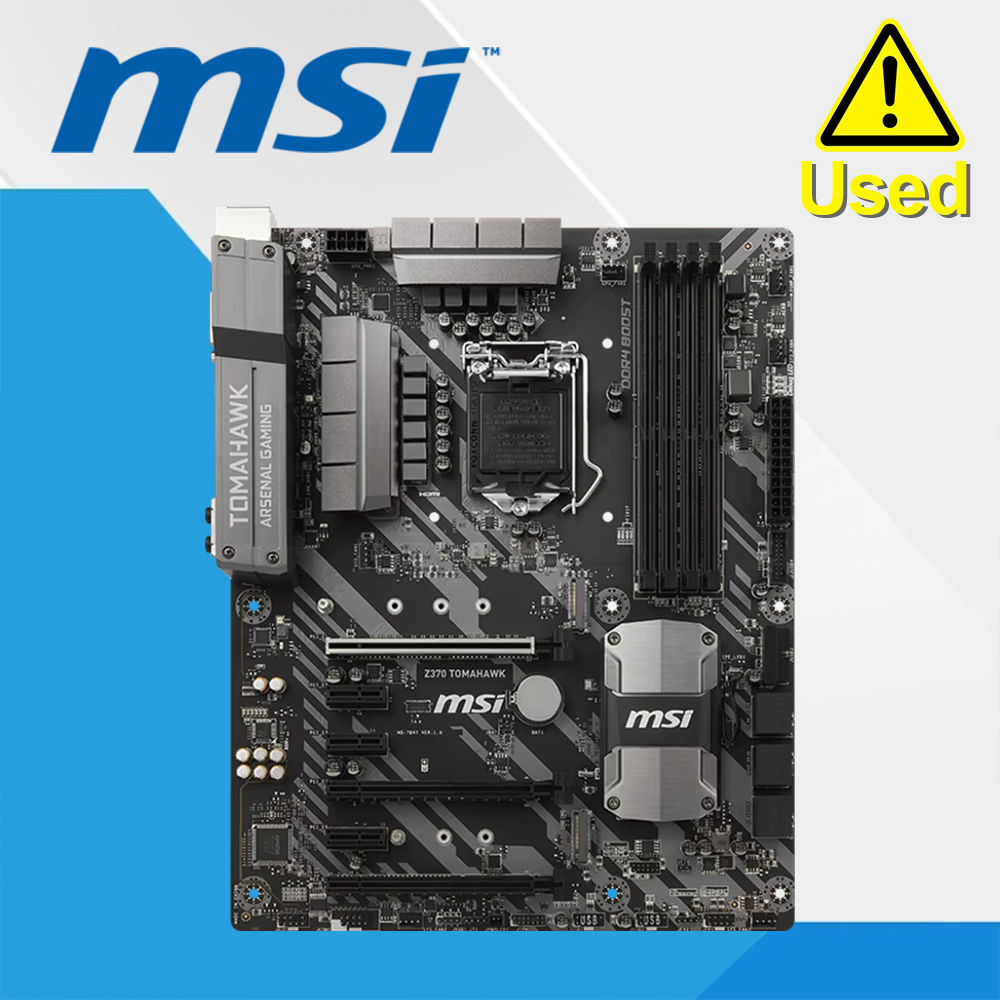 MSI Z370 TOMAHAWK LGA 1151 Int - X870E Atx Motherboard recension och pris