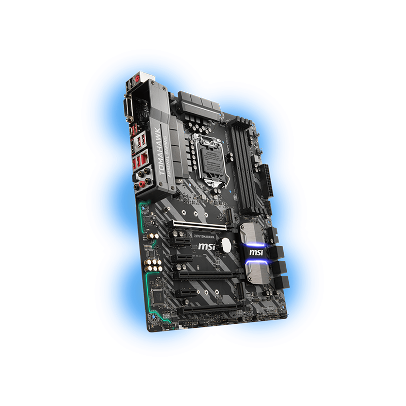 MSI Z370 TOMAHAWK LGA 1151 Int - X870E Atx Motherboard recension och pris